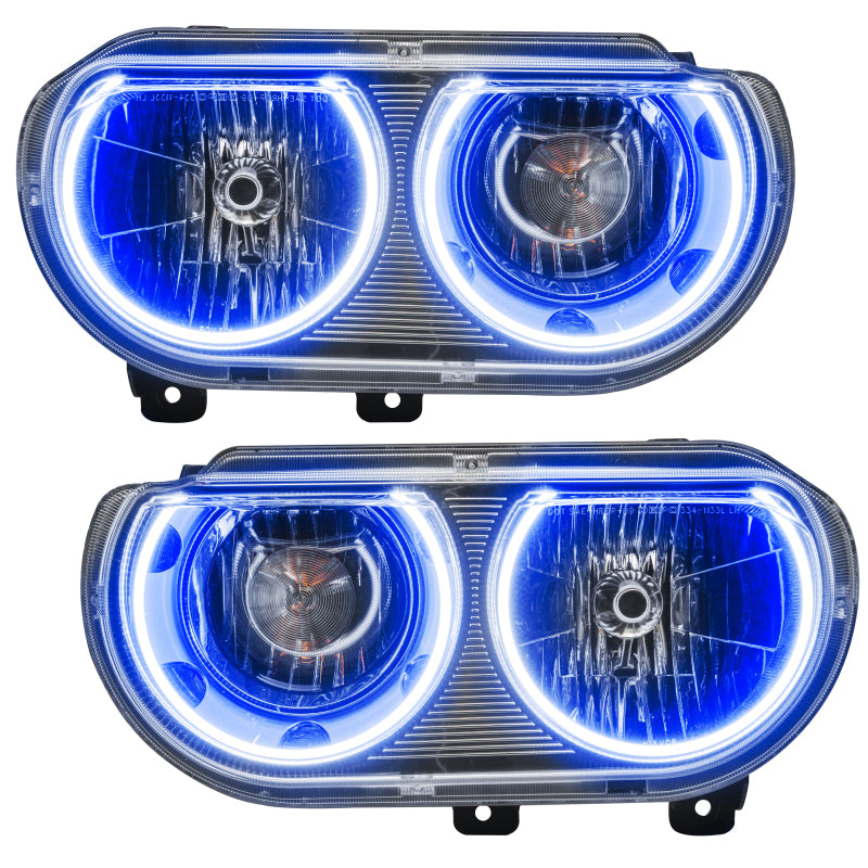Oracle 08-14 Dodge Challenger SMD HL (Non-HID) - ColorSHIFT w/ Simple Controller
