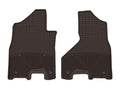 WeatherTech 2019+ Dodge Ram Truck 2500/3500 Front Rubber Mats - Cocoa