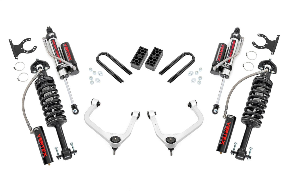 3.5 Inch Lift Kit Vertex Rear Mono Leaf Chevy Silverado 1500 (25-26) Rough Country