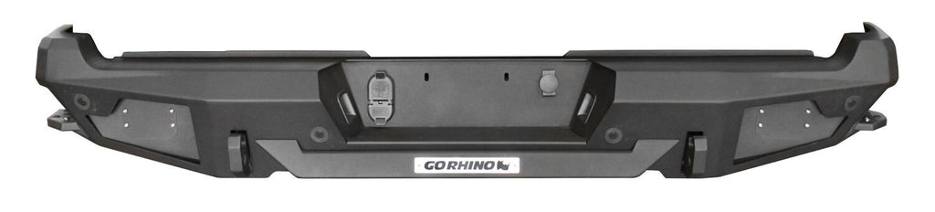 BR20.5 Rear Bumper Replacement Textured Black 2017-2022 Ford F-250/F-350 Go Rhino