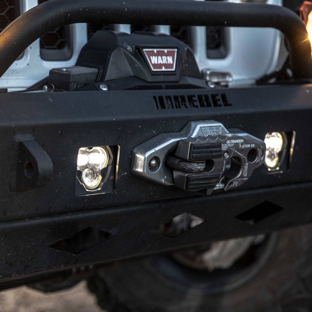 KC Flex Era 3 LED 3.5 Inch SAE Fog 2- Light Master Kit KC HiLiTES