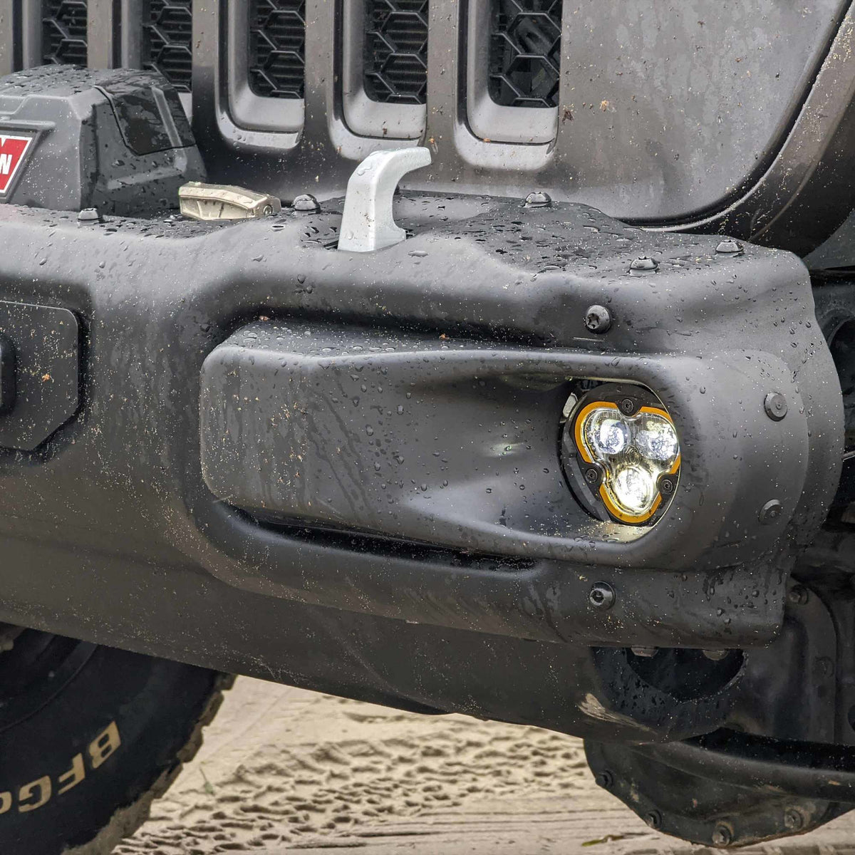 KC Flex Era 3 LED 3.5 Inch SAE Fog 2- Light Master Kit KC HiLiTES
