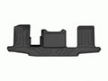 WeatherTech 22-24 Infiniti QX60 / 22-24 Nissan Pathfinder (Captains Chairs) Rear FloorLiner HP - Blk