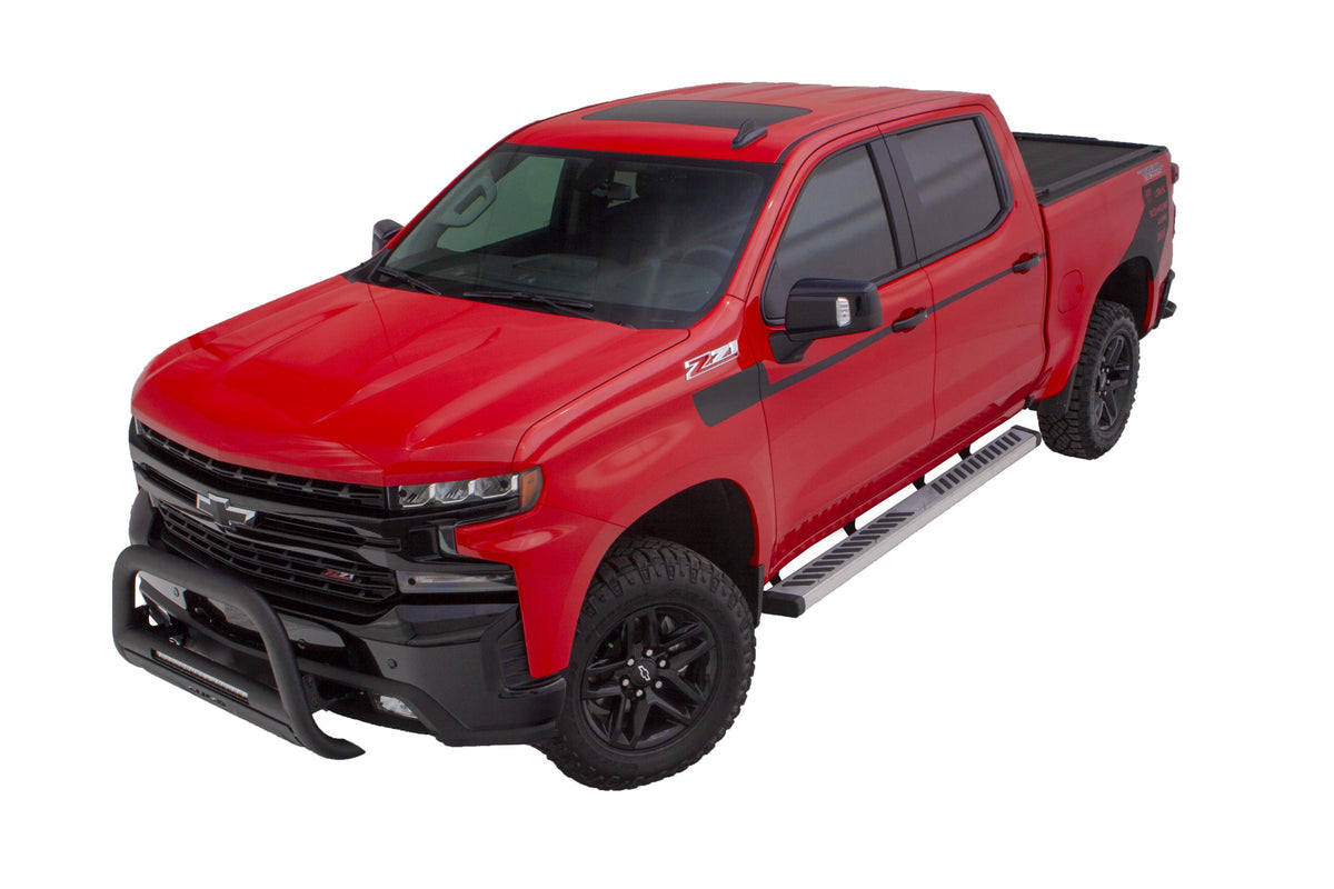 Summit Ridge 2.0 Running Board Kit Polished Stainless 019-2026 Silverado/Sierra 1500 Crew Cab Lund