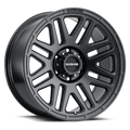 Raceline 944B Outlander 18x9in / 8x180 BP / 18mm Offset / 124.2mm Bore - Satin Black Wheel