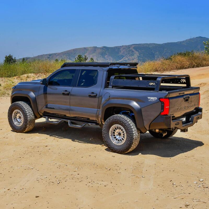 Westin 2024-2026 Toyota Tacoma Dbl Cab Outlaw Drop Nerf Step Bars - Textured Black