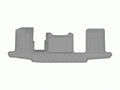 WeatherTech 22-24 Infiniti QX60 / 22-24 Nissan Pathfinder (Captain Chairs) Rear FloorLiner HP - Grey