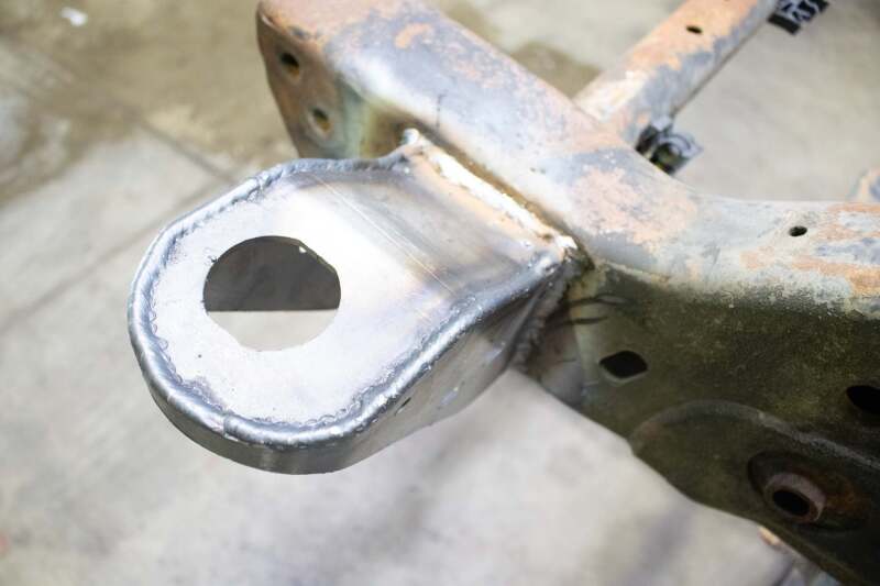Rust Buster Core Support Mount Left Side