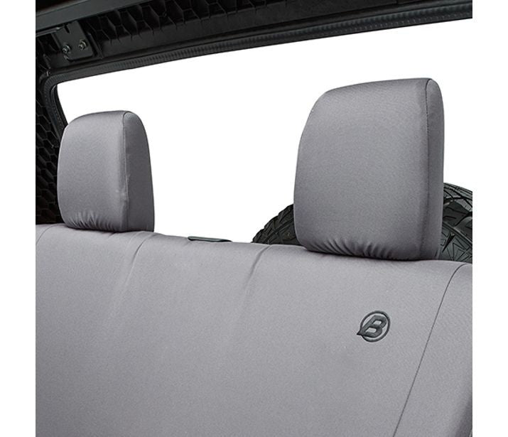 Jeep Seat Covers For Jeep 2008-2012 Wrangler JK 4 Door Rear Premium Vinyl Fabric Bestop