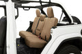 Jeep Seat Covers For Jeep 2018-2023 Wrangler JL 4 Door Rear With Fold Down Arm Rest Premium Vinyl Fabric Bestop
