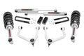 3.5 Inch Lift Kit N3 Struts Chevy Silverado 1500 2WD/4WD (2019-2024) Rough Country