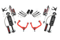 3.5 Inch Lift Kit Vertex Red Chevy Silverado 1500 2WD/4WD (2019-2024) Rough Country