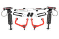 3.5 Inch Lift Kit Vertex/V2 Red Chevy Silverado 1500 2WD/4WD (2019-2024) Rough Country