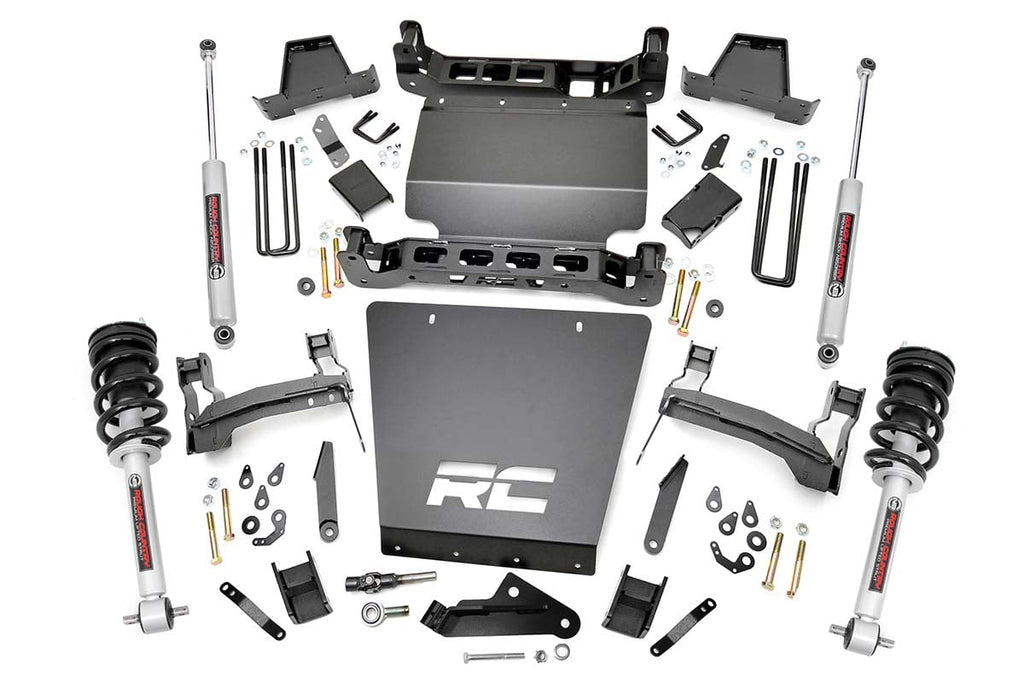 7 Inch Lift Kit Bracket N3 Struts Silverado/Sierra 1500 (14-16) Rough Country