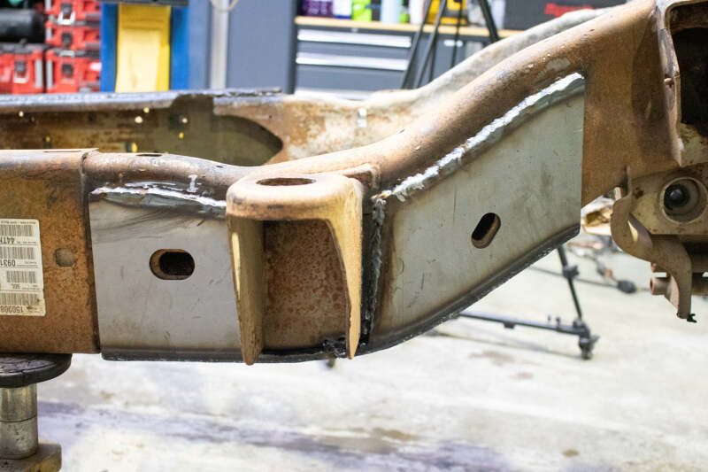Rust Buster Front Frame Section Left Side