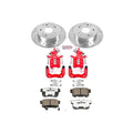 Power Stop 98-02 Honda Accord Rear Z26 Street Warrior Brake Kit w/Calipers