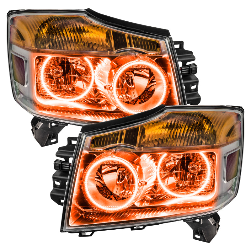 Oracle Nissan Armada 08-15 Halo Kit - ColorSHIFT w/ BC1 Controller