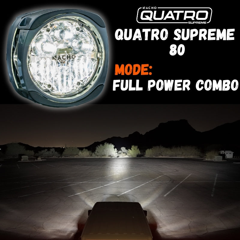 Nacho Lighting Quatro Supreme 80 Lights