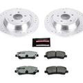 Power Stop 15-19 Ford Mustang Rear Z26 Street Warrior Brake Kit