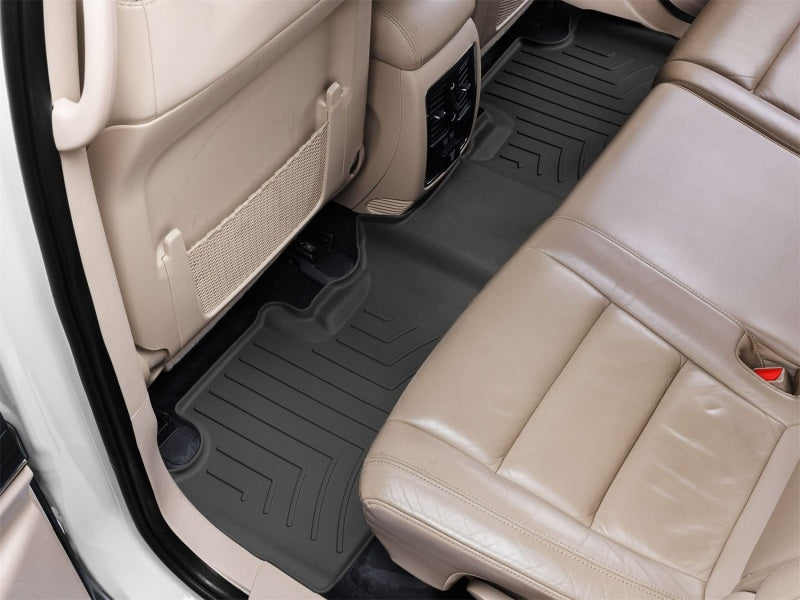 WeatherTech 16-20 Dodge Durango (Bench 2nd row seating) Rear FloorLiner HP - Black