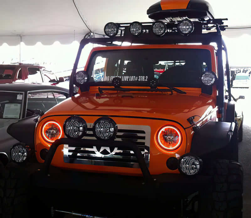 Oracle Jeep Wrangler 07-17 Halo Kit - ColorSHIFT w/o Controller