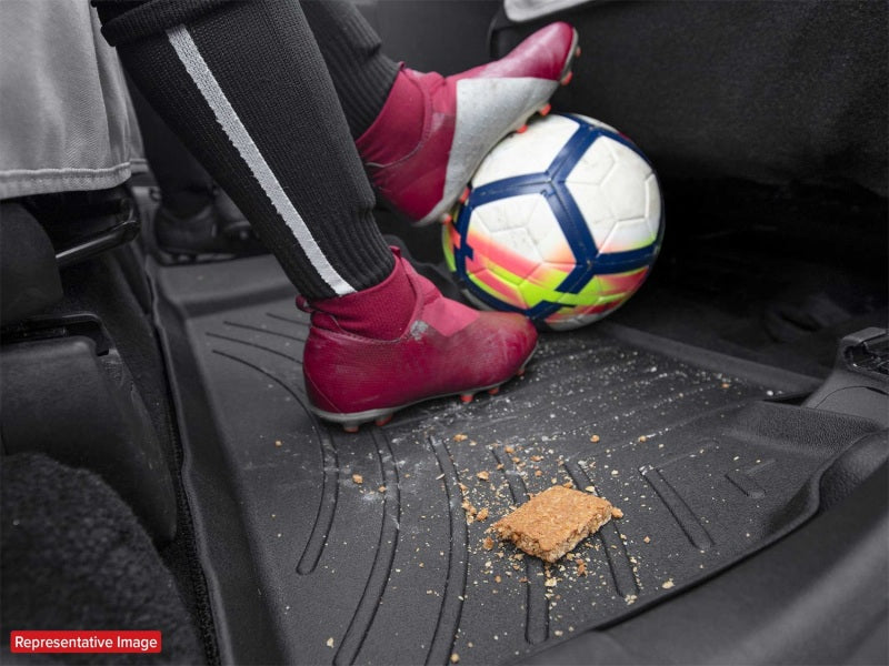WeatherTech 08-13 Lexus LX570 Front FloorLiner - Black