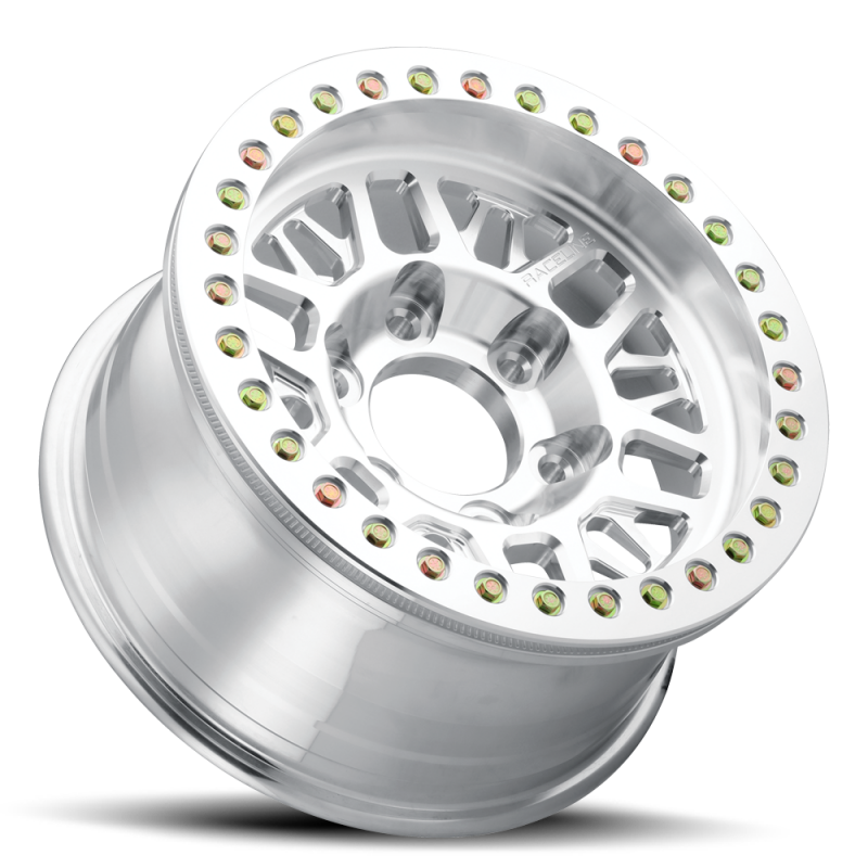 Raceline RT951F Ryno 17x9in / 6x135 BP / 25mm Offset / 87.1mm Bore - Machined Beadlock Wheel