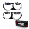 Oracle 15-21 Dodge Challenger Pre-Installed Halo Headlight Bezel - w/ BC1 Controller