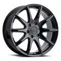 Raceline 159B Spike 22x9.5in / 6x139.7 BP / 15mm Offset / 106.1mm Bore - Gloss Black Wheel