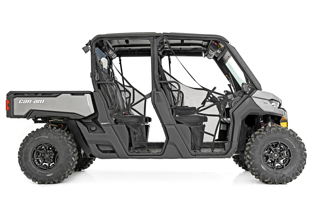 M1 Rear Coil Over Shocks Ride Height Adjust Can-Am Defender HD5/HD8/HD9/HD10 Rough Country