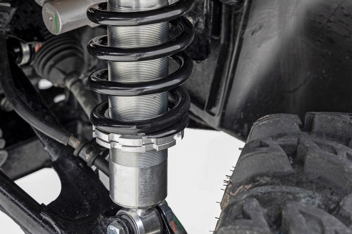 M1 Front Coil Over Shocks Ride Height Adjust Honda Pioneer 1000/Pioneer 1000-5 Rough Country