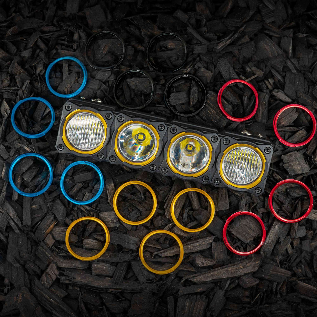 Bezel Ring KC Flex Era Bar 4Pc KC HiLiTES