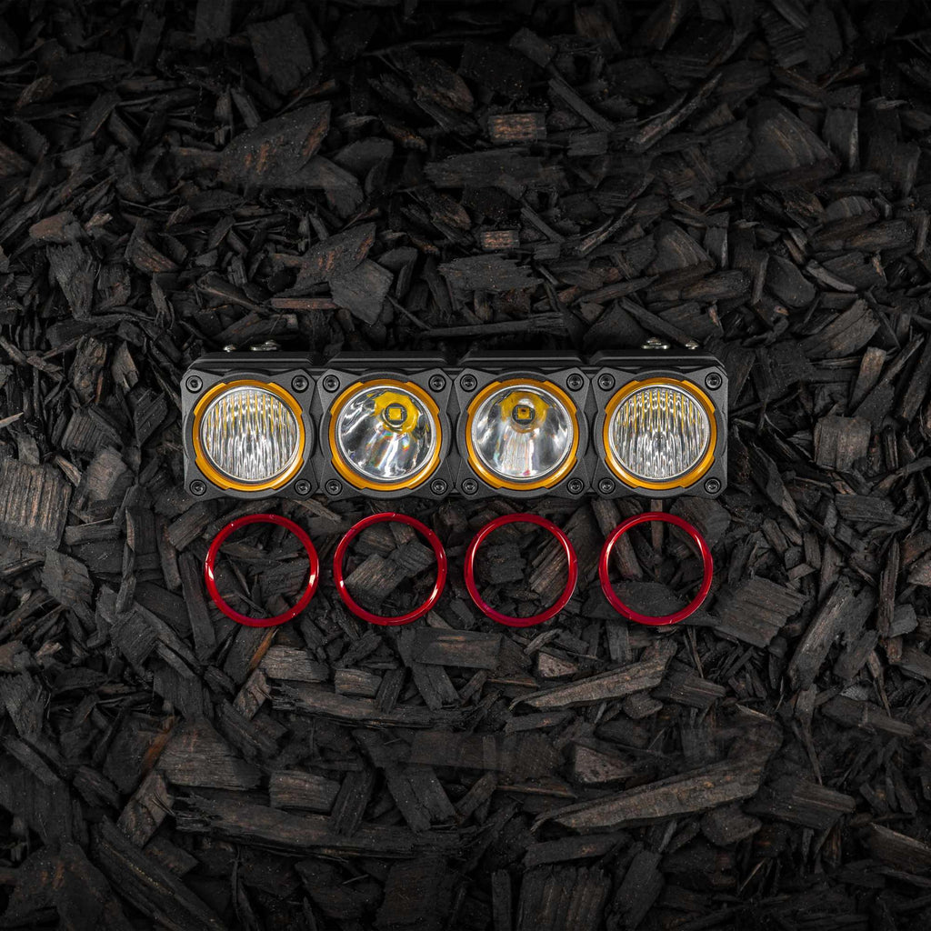 Bezel Ring KC Flex Era Bar 4Pc KC HiLiTES