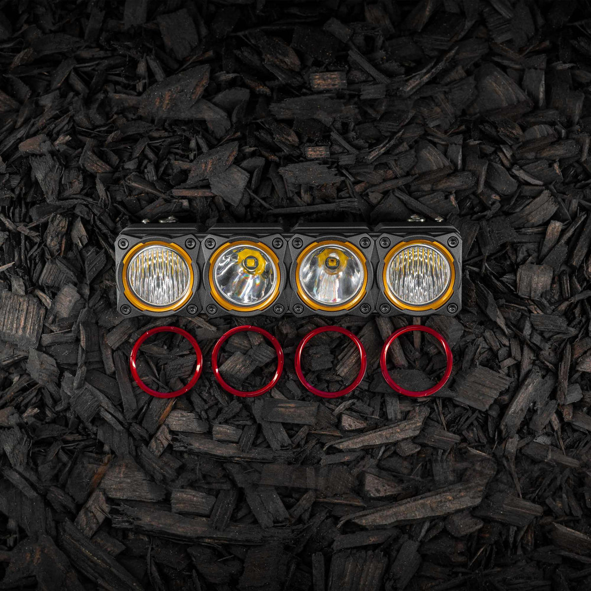 Bezel Ring KC Flex Era Bar 4Pc KC HiLiTES