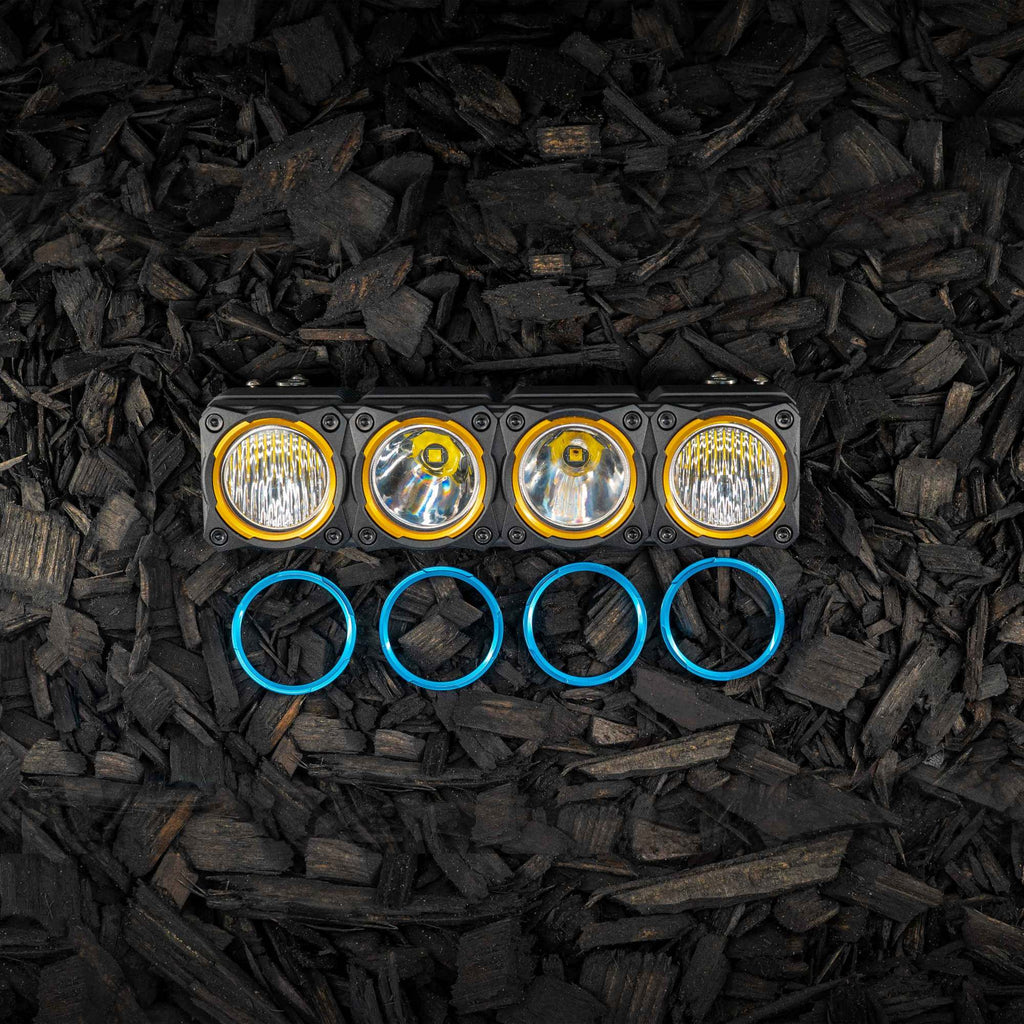 Bezel Ring KC Flex Era Bar 4Pc KC HiLiTES