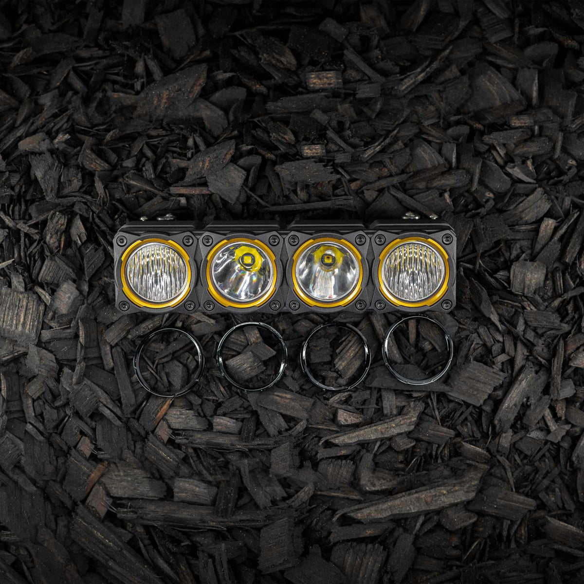 Bezel Ring KC Flex Era Bar 4Pc KC HiLiTES