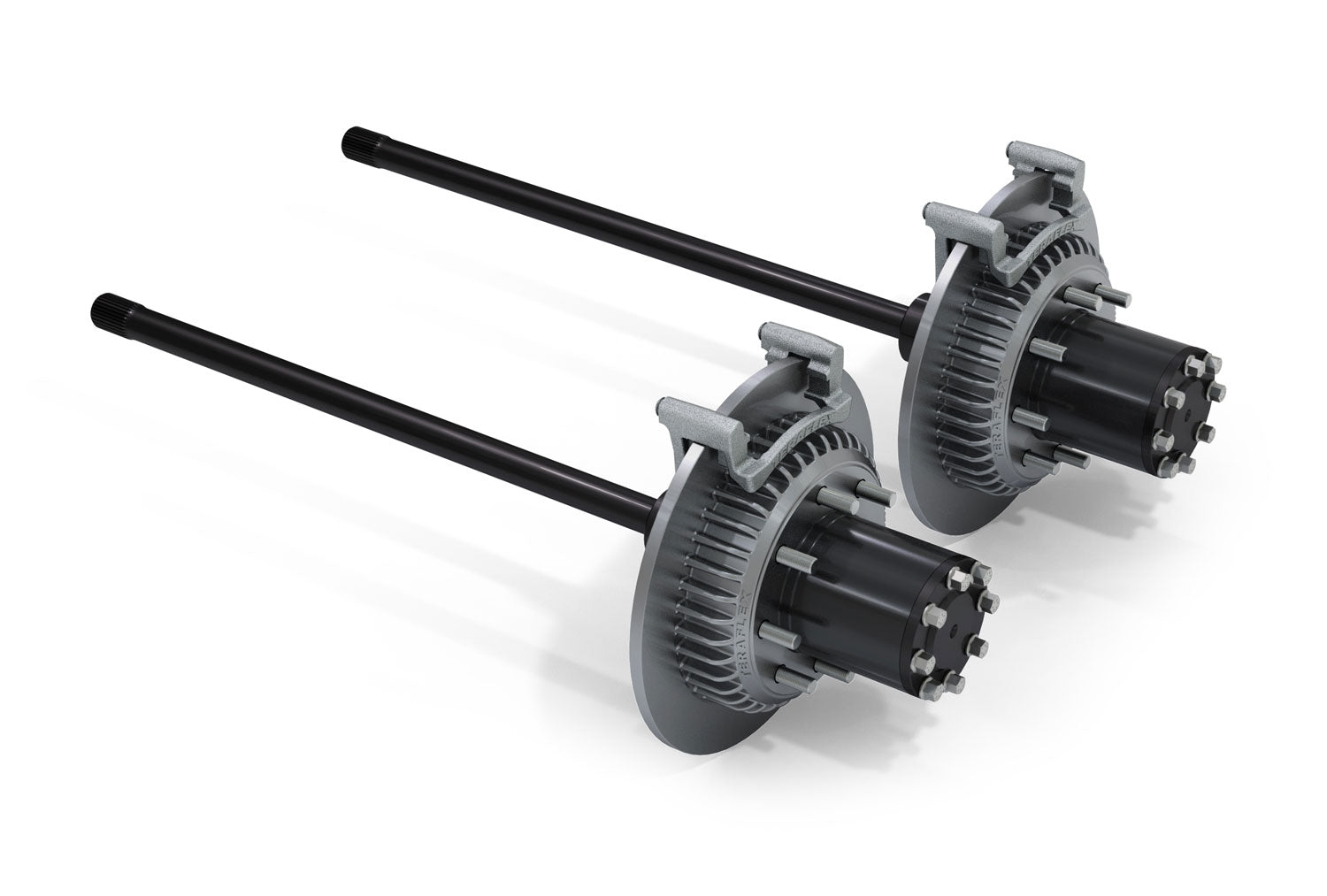 07-18 Wrangler JK TeraCRD60 Rear Axle 8-Lug Full-Float Conversion & Solid Big Rotors 3.25 Inch OD TeraFlex