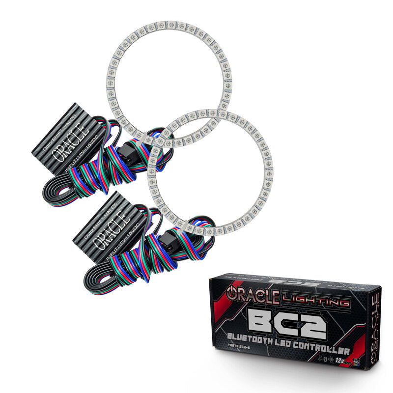 Oracle Ford Fusion 12-17 Halo Kit - ColorSHIFT w/ BC1 Controller