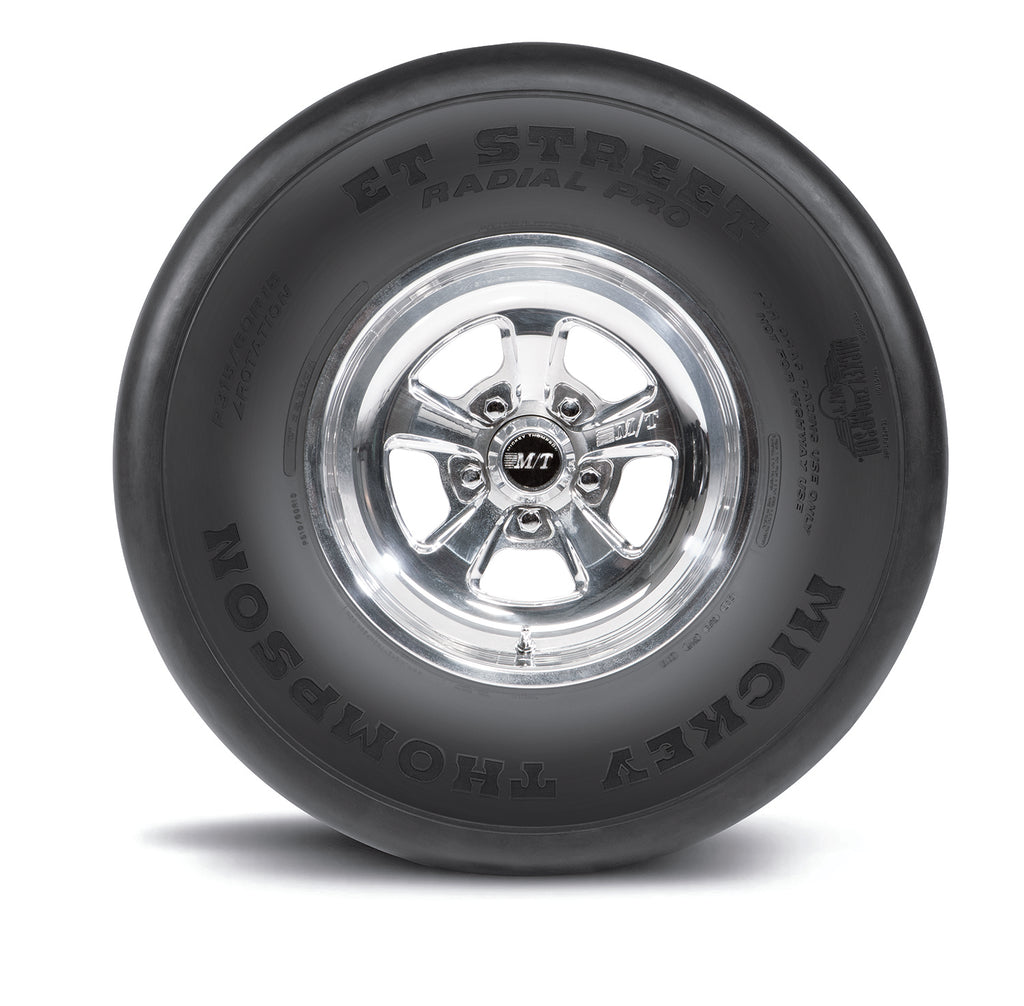 P315/60R15 ET Street Radial PRO Race only, not for street use.