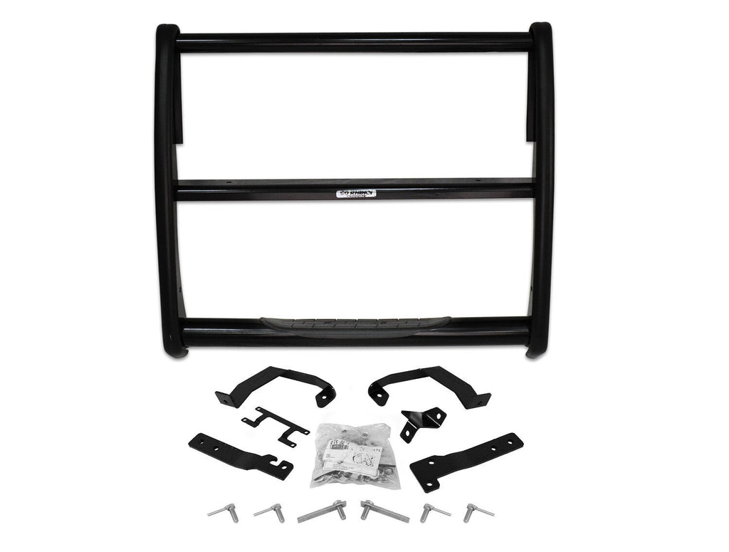 3000 Series StepGuard Center Grille Guard Only Black Powder Coat 2014-2018 Silverado 1500 Go Rhino