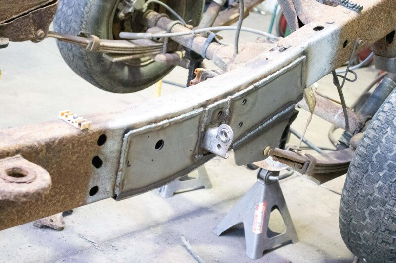 Rust Buster Leaf Spring Frame Section Left Side