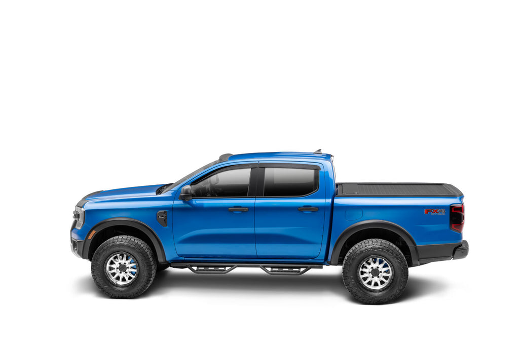 Nerf Step RS Bar Cab Length (2 Steps per Side) 19-25 Ford Ranger Crew Cab Textured Black NFab
