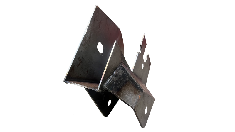 Rust Buster 2004-2008 Ford F-150 Center Rear Frame Section with ward Leaf Spring Mount - Left