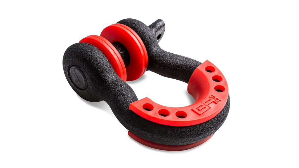 3/4 Inch Black D-Ring With Isolators, Single Body Armor 4X4