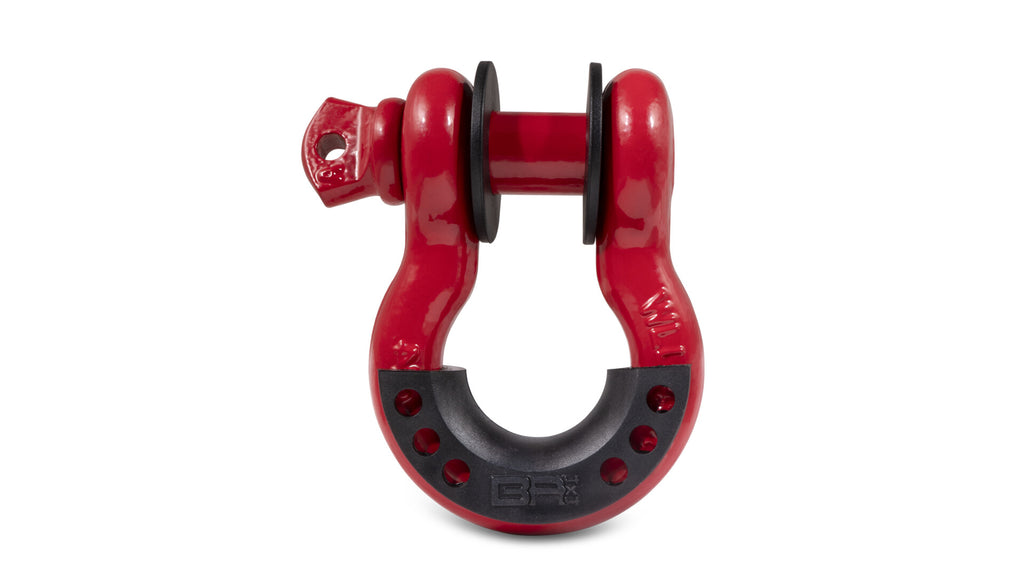 3/4 Inch Red D-Ring With Isolators, Single Body Armor 4X4