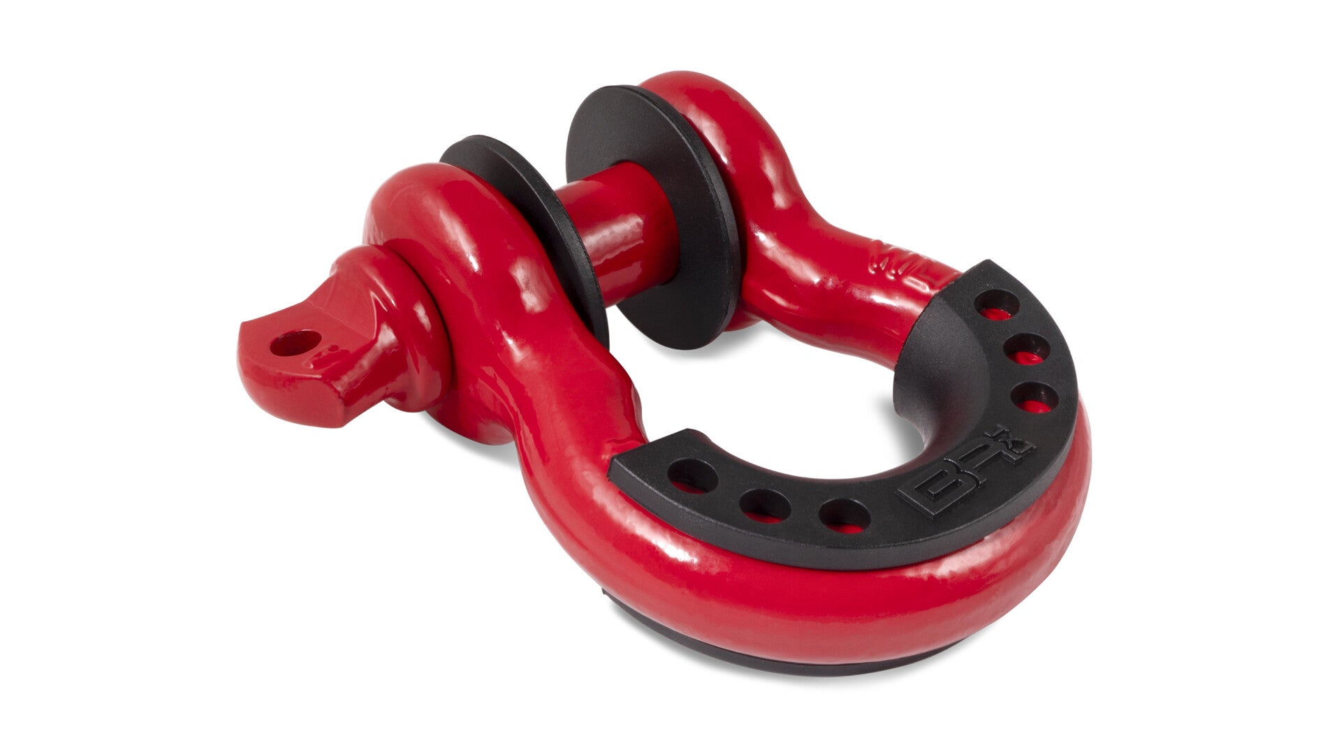 3/4 Inch Red D-Ring With Isolators, Single Body Armor 4X4