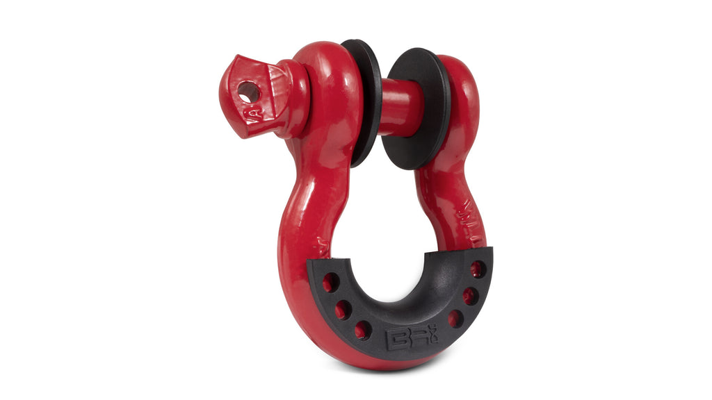 3/4 Inch Red D-Ring With Isolators, Single Body Armor 4X4