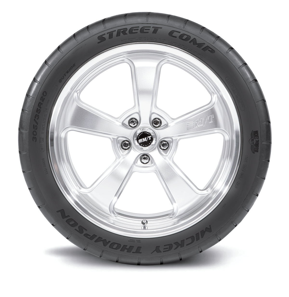 245/40R18 97Y Street Comp Asymmetric tread design. Aggressive steering response. UTQG 300 AA A.