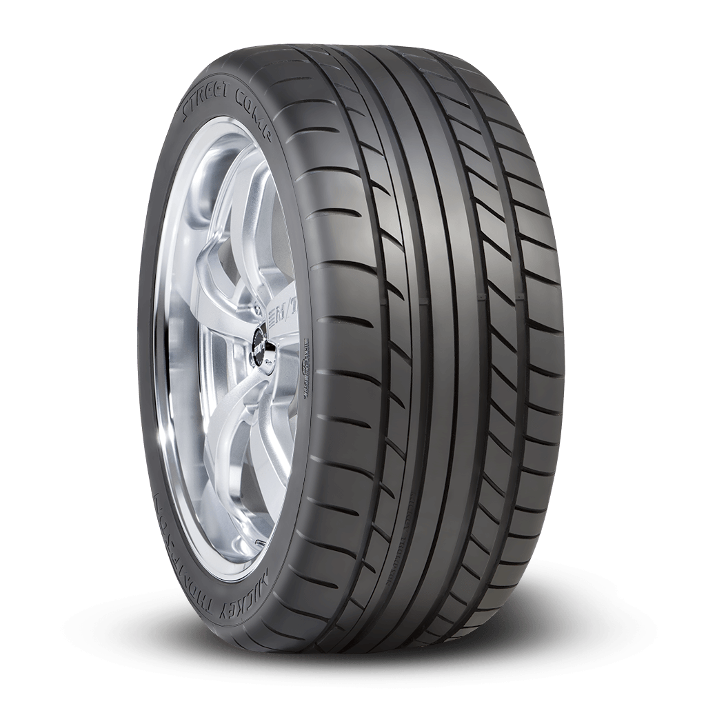 245/40R18 97Y Street Comp Asymmetric tread design. Aggressive steering response. UTQG 300 AA A.