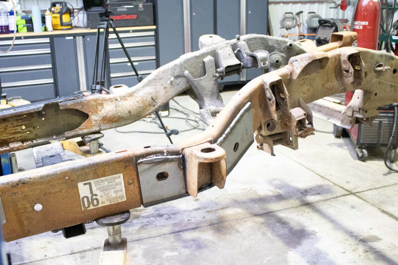 Rust Buster Front Frame Section Left Side